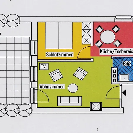 Апартаменты Bismarckshoehe Elfriede Херингсдорф